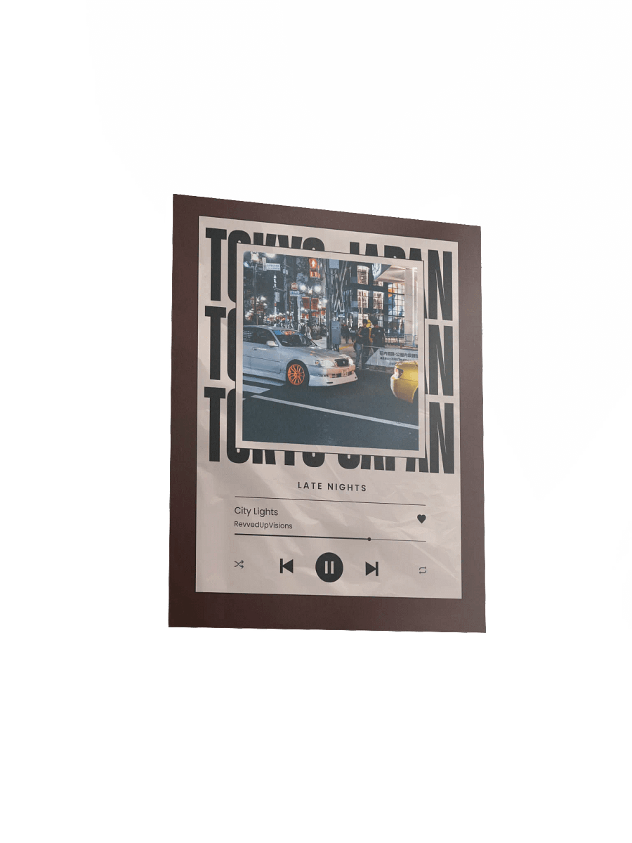 Late Nights City Lights Poster product image (3)