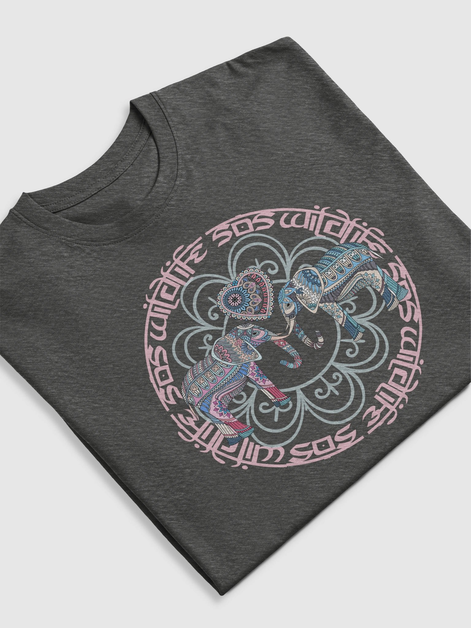 Mandala Elephants and Heart product image (4)