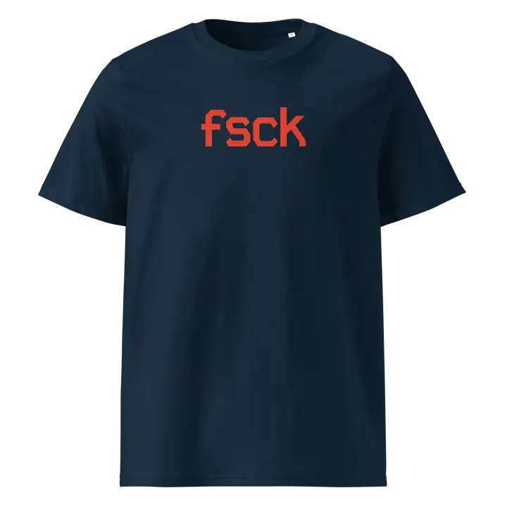 For fsck's sake (Solarized) - Organic Cotton Tee product image (1)