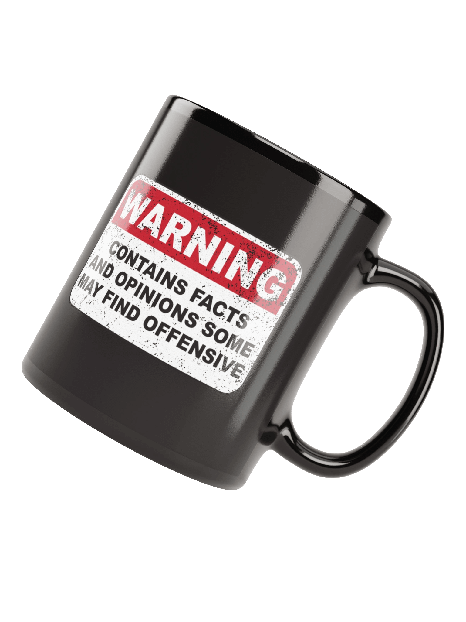 TRIGGER WARNING - BLACK MUG product image (4)