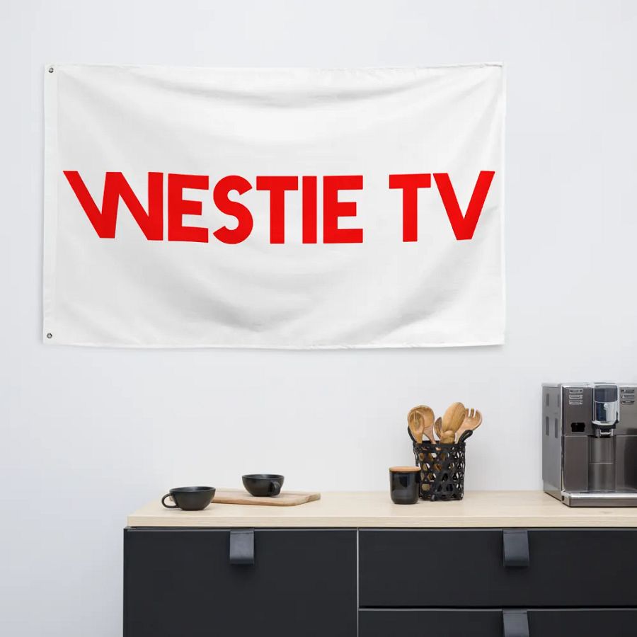 Westie TV Flag product image (6)