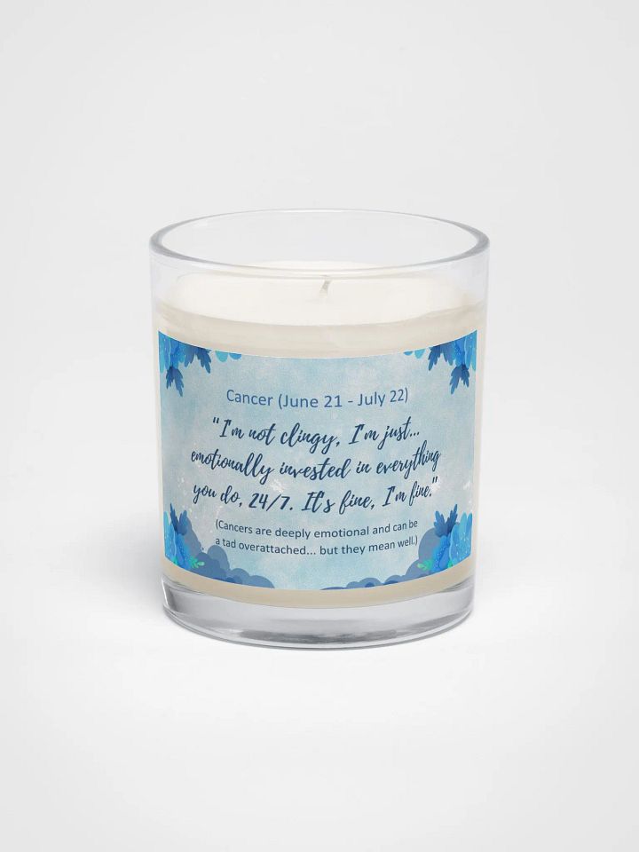 Cancer Zodiac Candles product image (1)