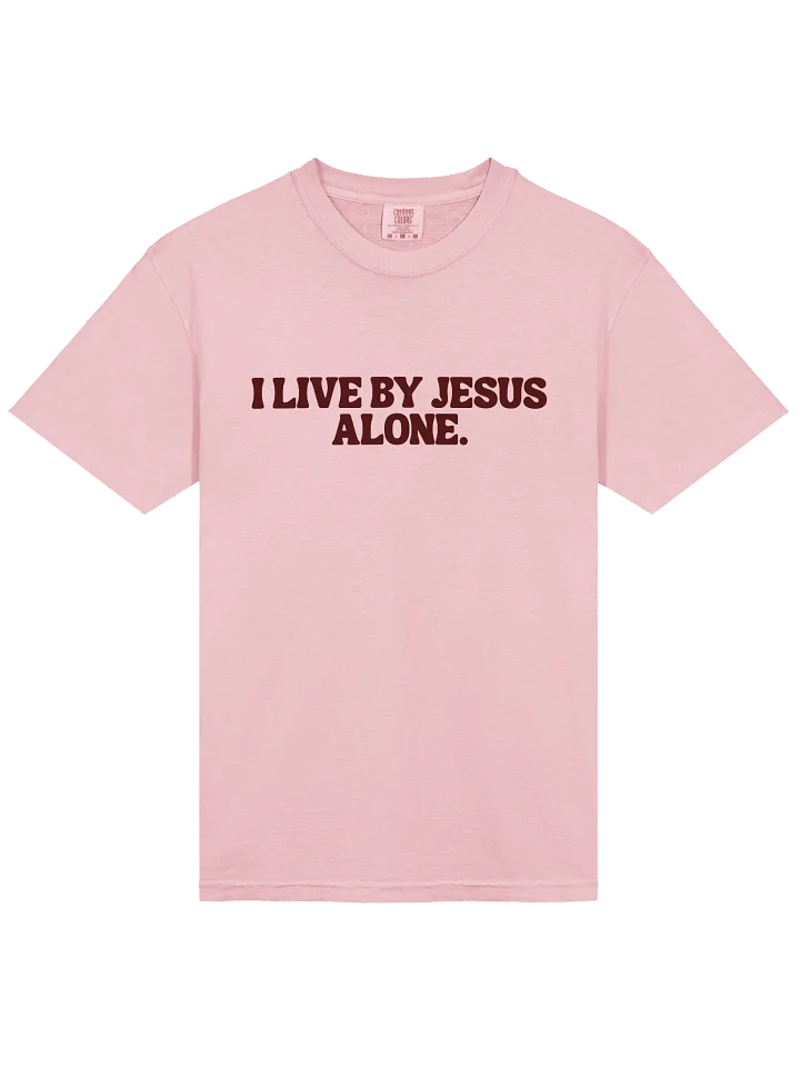 I live by Jesus alone product image (1)