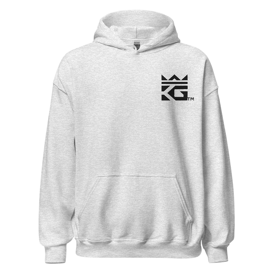 Hoodie Embroidered Black Logo product image (1)