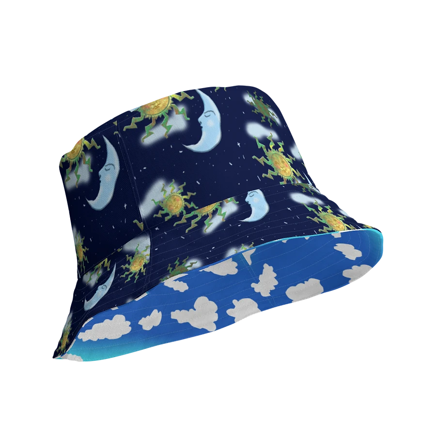 Clouds and Antique Sun Bucket Hat product image (1)