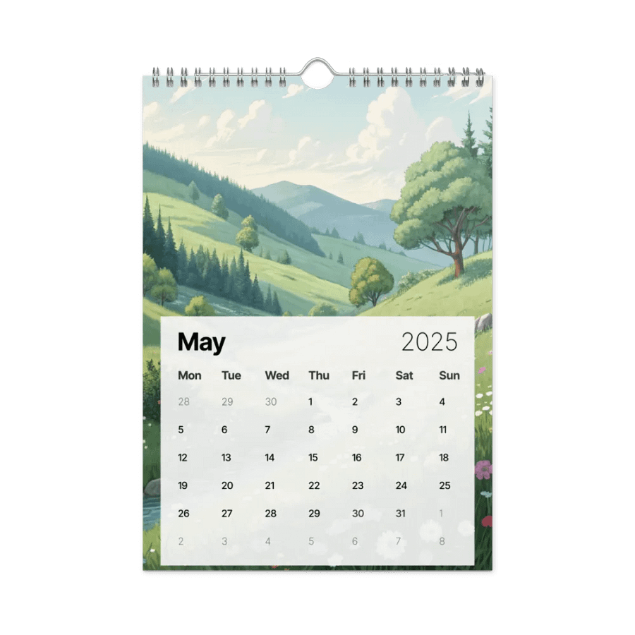 MAGICAL ANIME SEASONS WALL CALENDAR 2025 product image (10)