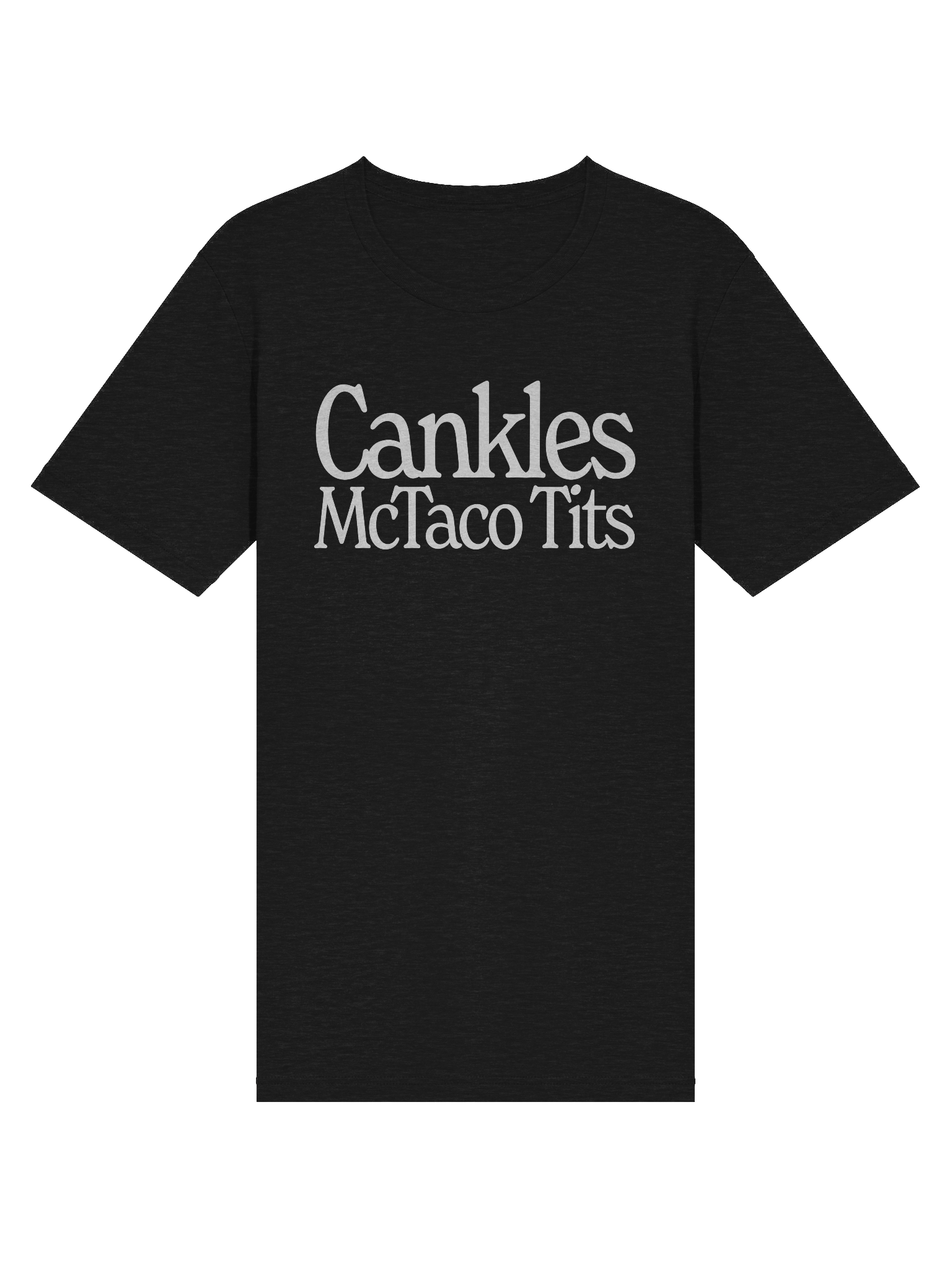 Cankles Unisex T-Shirt (Black) product image (3)