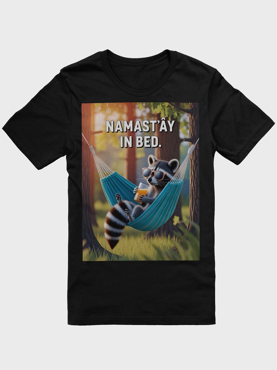 Raccoon Relaxation Graphic Tee product image (4)