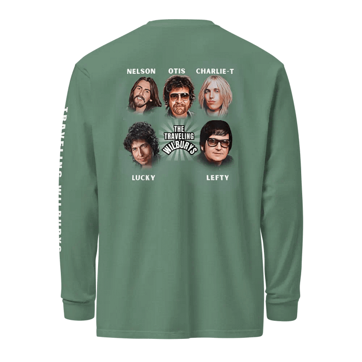 Traveling Wilburys All Five Members Long Sleeve T-Shirt product image (1)
