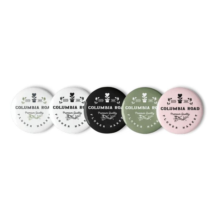 Columbia Road Market Badge Set (Logo) product image (1)