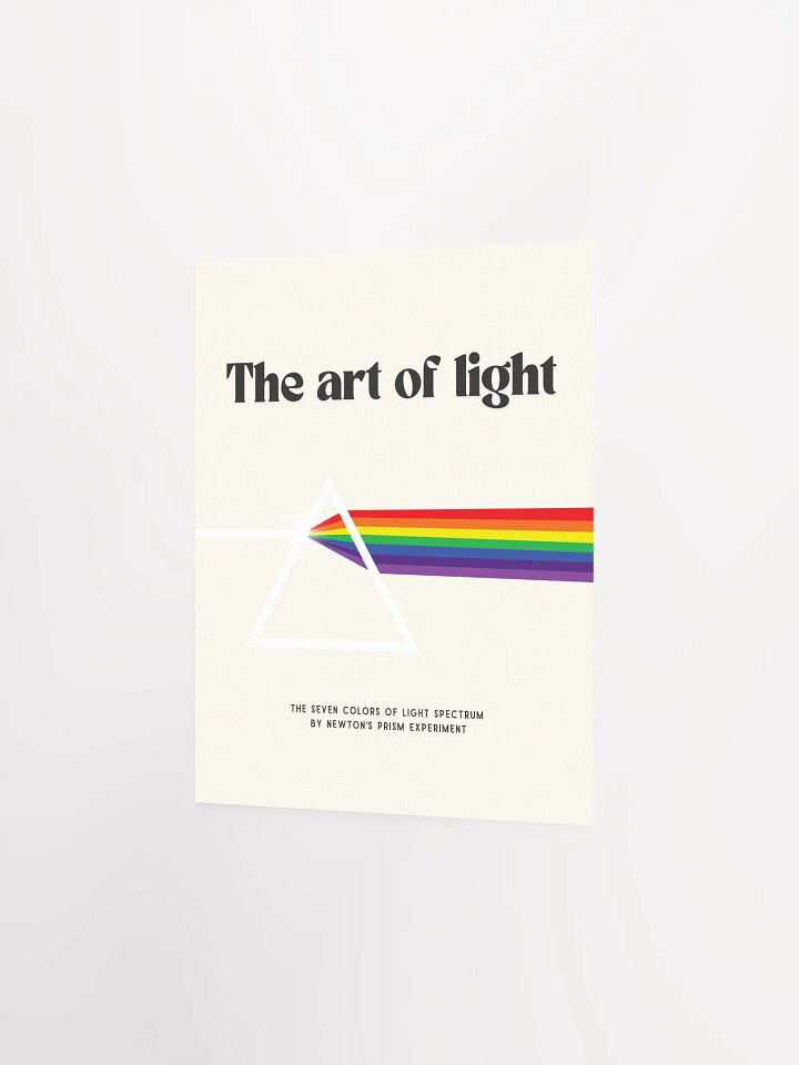 The Art of light - Enhanced Matte Paper Poster product image (2)