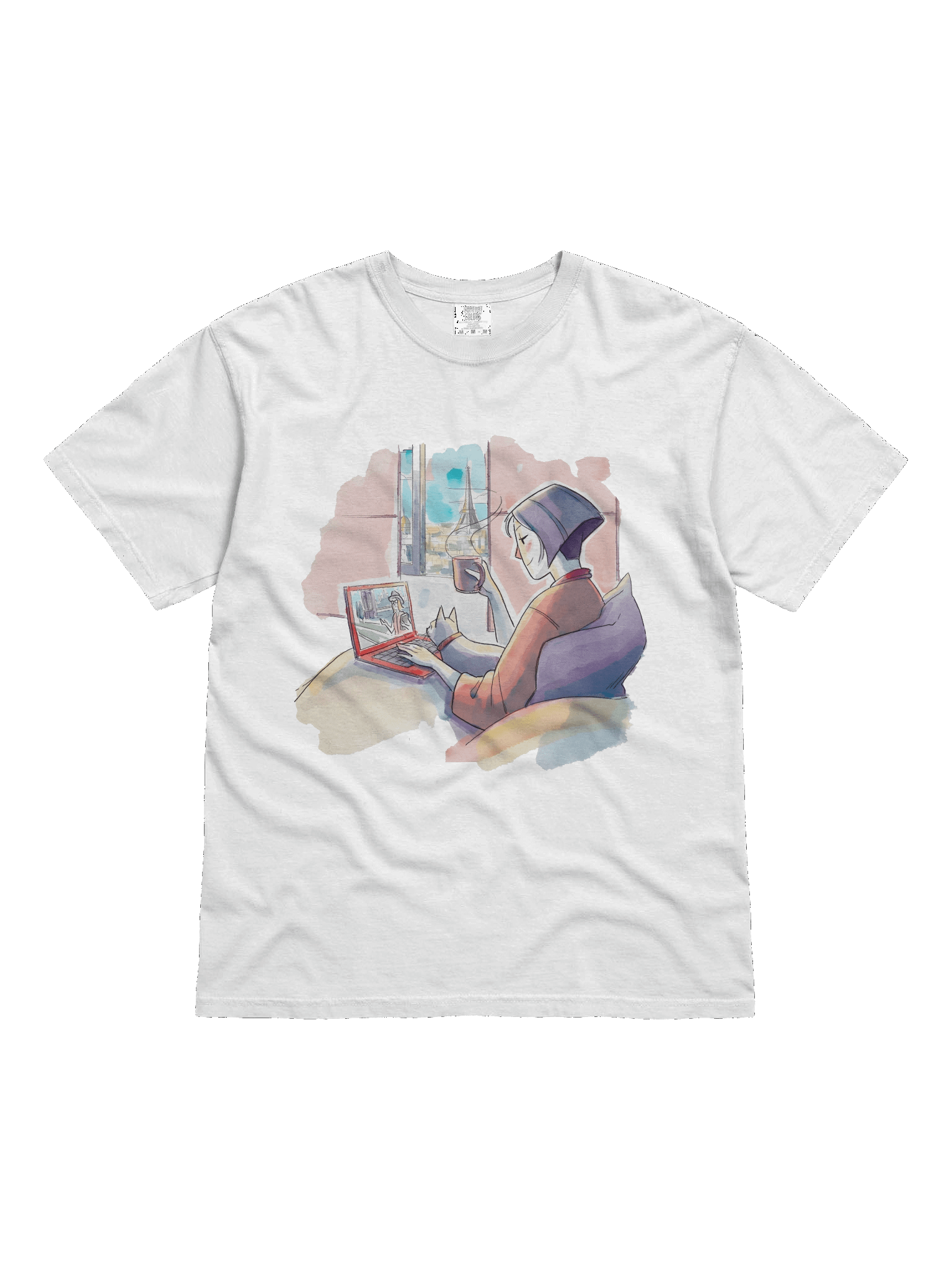 Streaming from Paris Tee product image (106)
