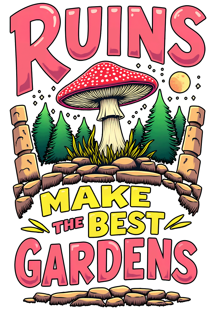 Ruins Make The Best Gardens Shirt product image (1)