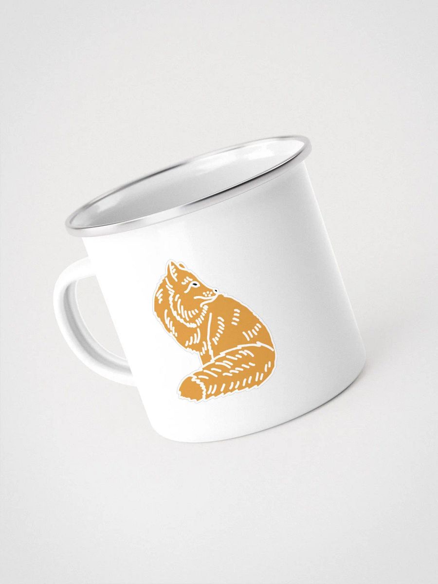 Good Vibes Only Fox Enamel Mug product image (3)