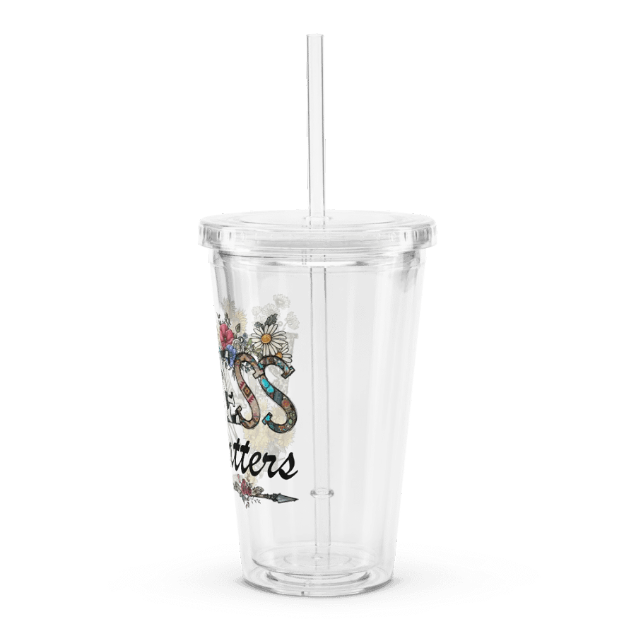 Kindness Matters - Double Wall Clear Plastic Tumbler product image (4)