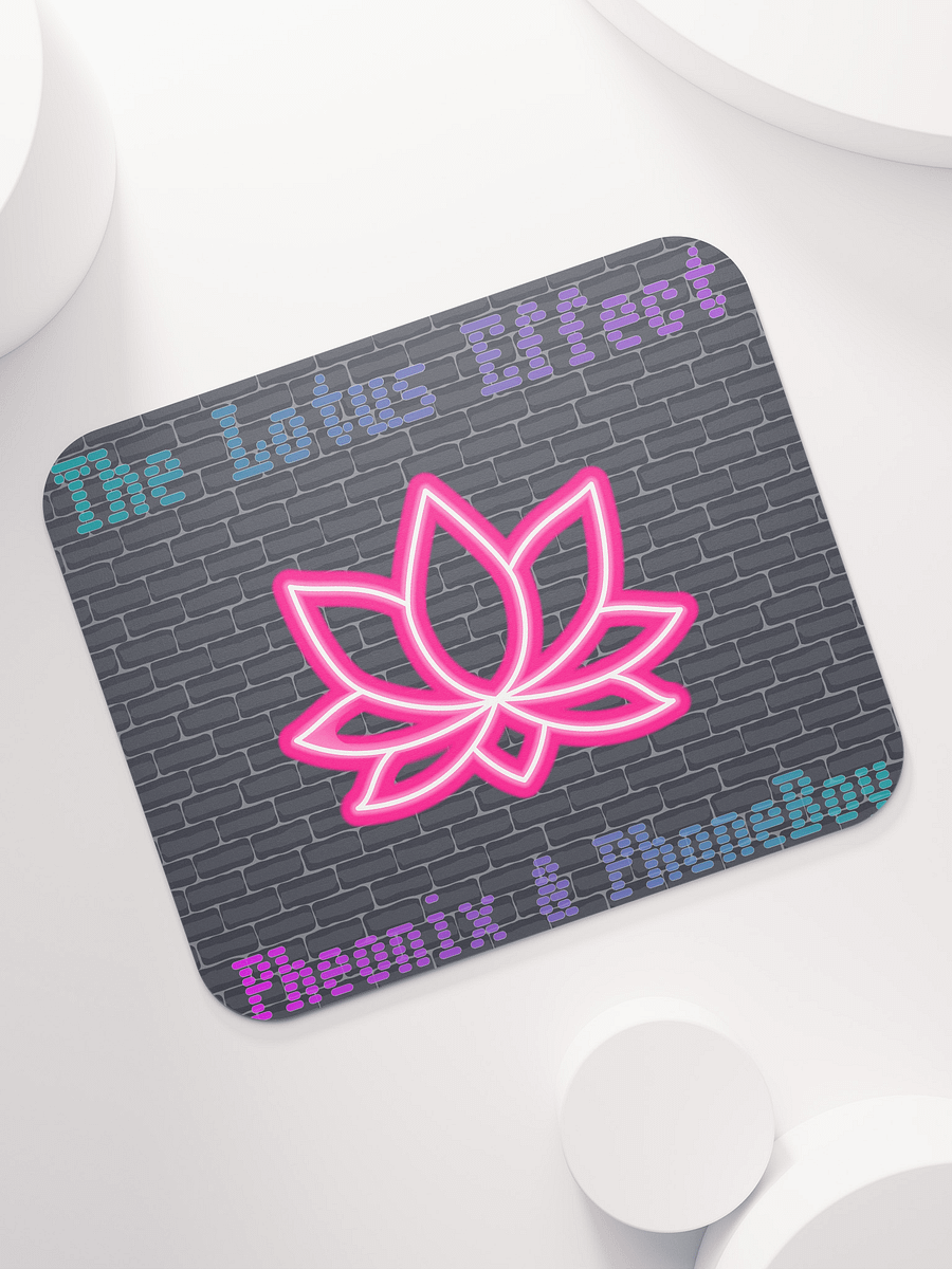 Lotus Efect Mouse Pad Black product image (7)