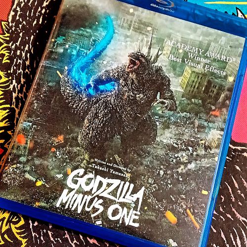 Finally! After waiting, seemingly forever, I am about to watch this Oscar winning movie! Godzilla Minus One was just released...