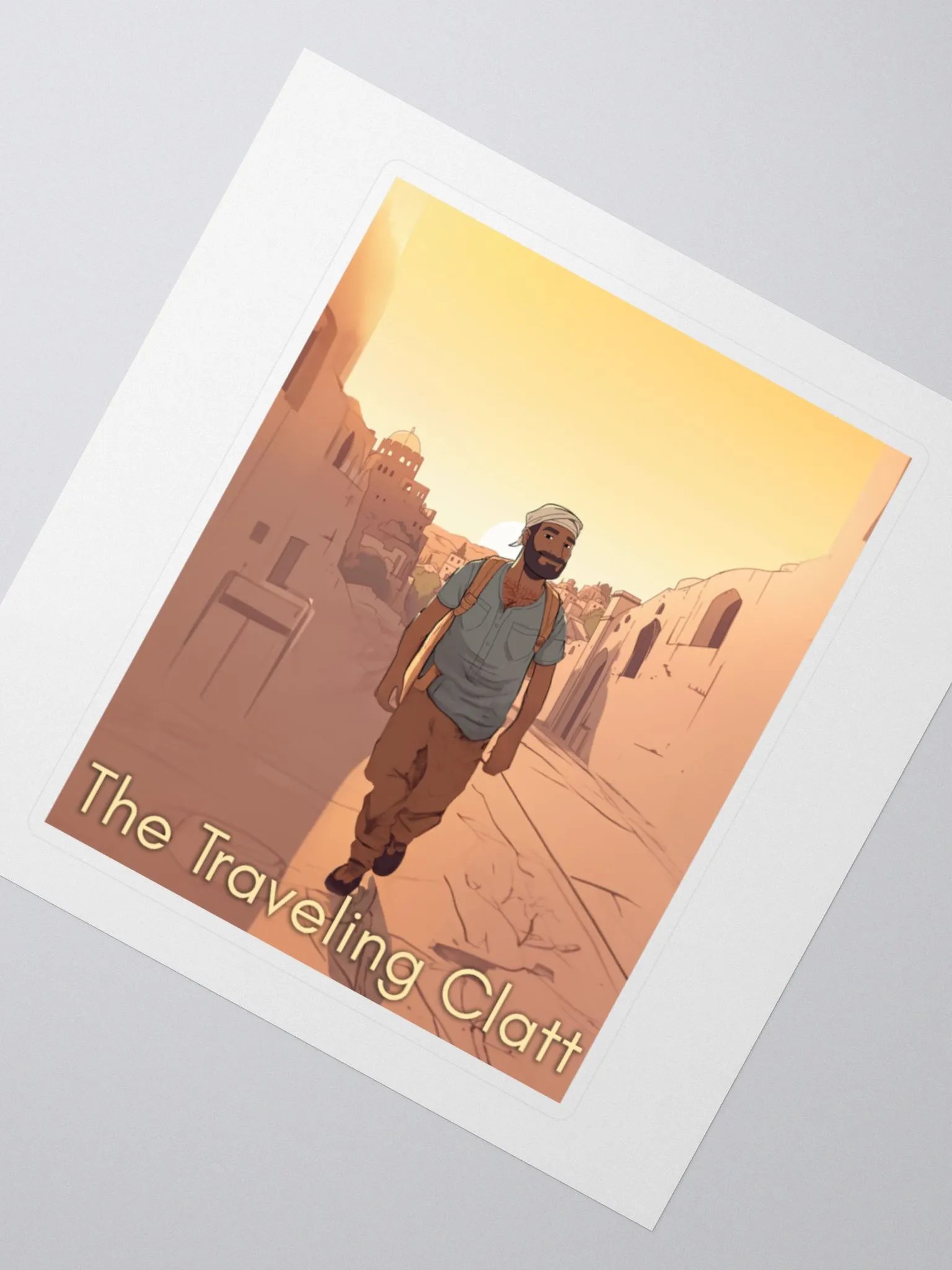 The Traveling Clatt Sticker product image (7)