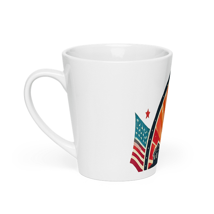 Patriotic Salute Latte Mug product image (1)