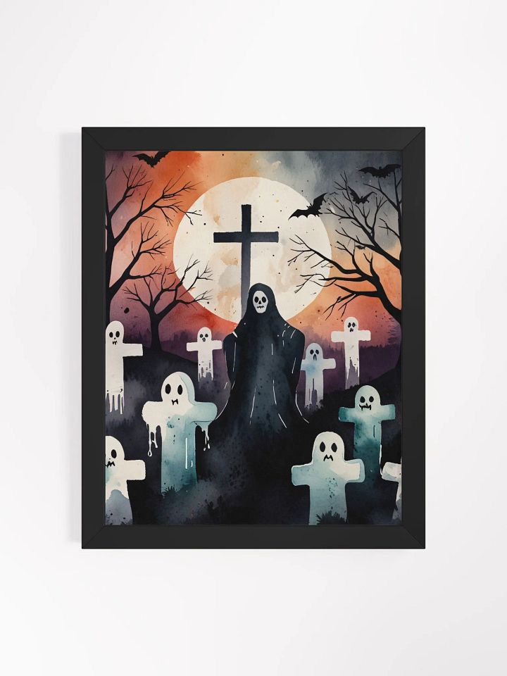 Happy Halloween Wall Art Framed Print product image (1)