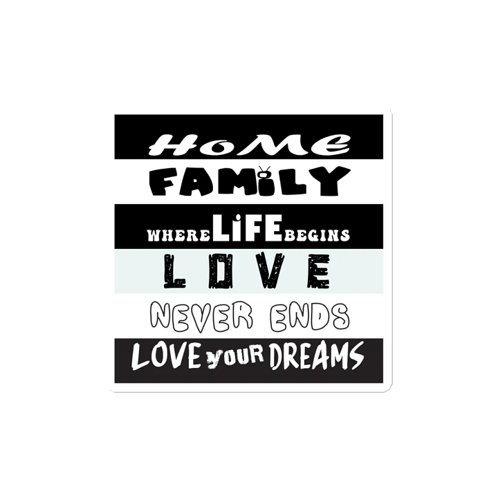 Home & Family Magnetic Poetry Set product image (2)