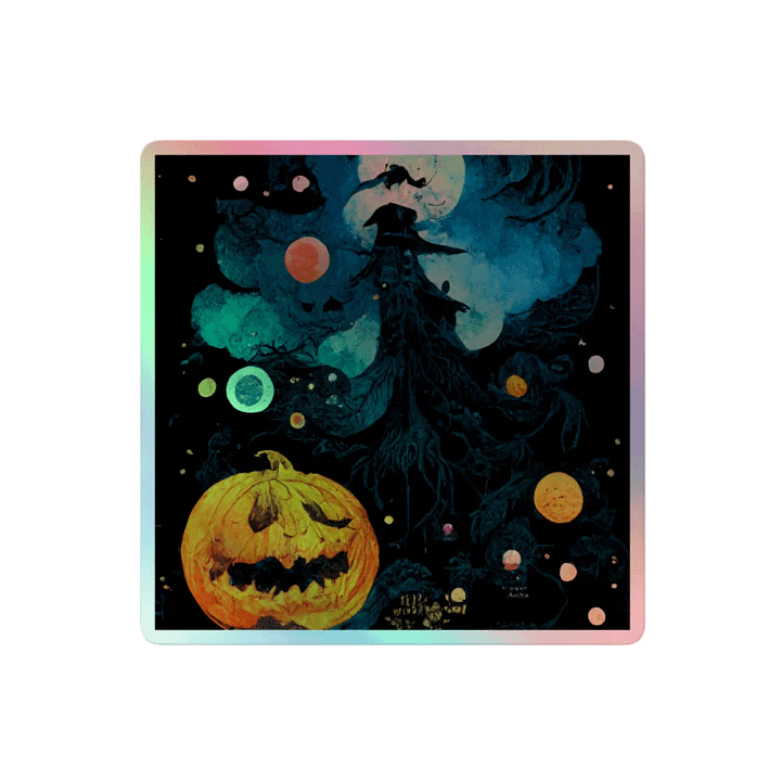 Mystical Halloween Holographic Sticker Set product image (2)