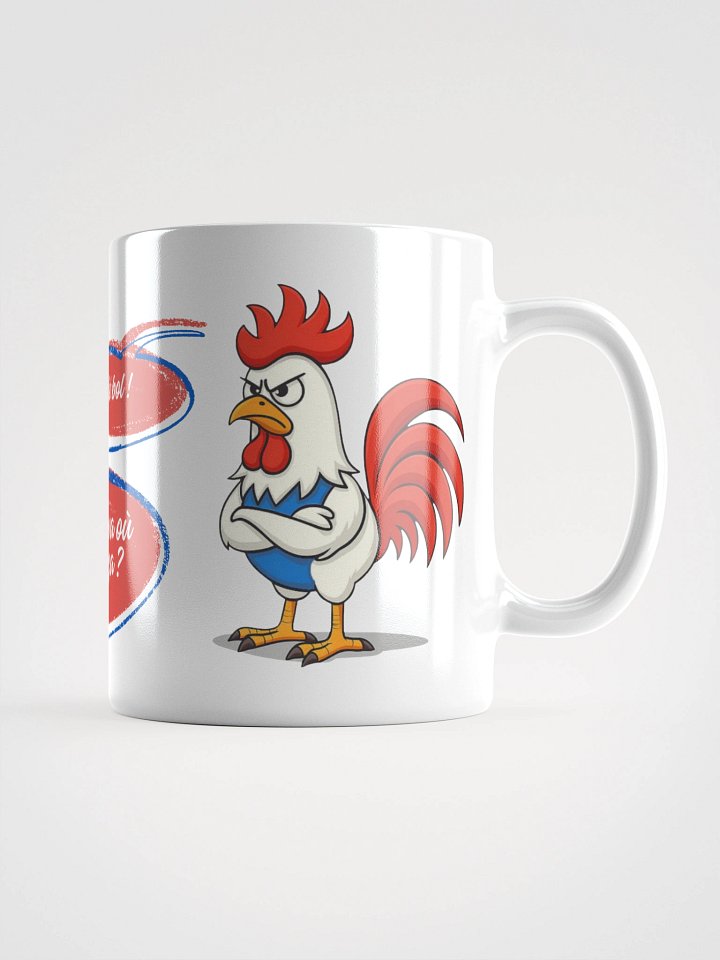 Mug Blanc, Coq Râleur - Raz le bol et Mais on va où comme ça ? - Cadeau Humour Français product image (2)