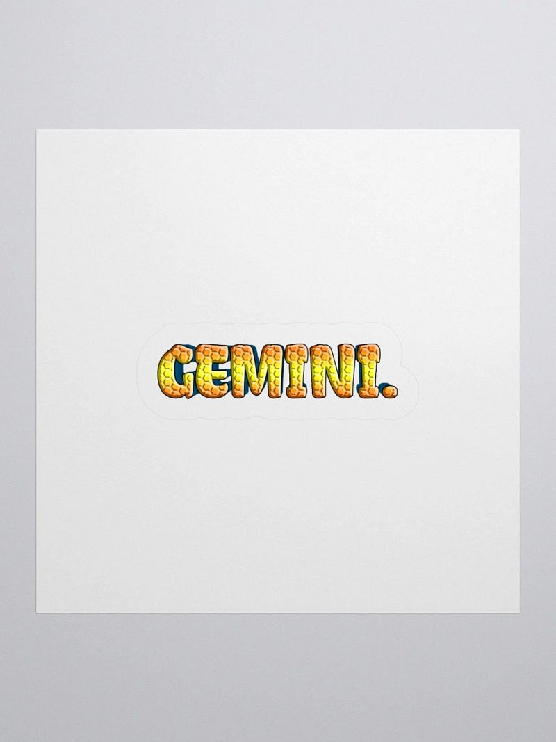 Gemini Sticker