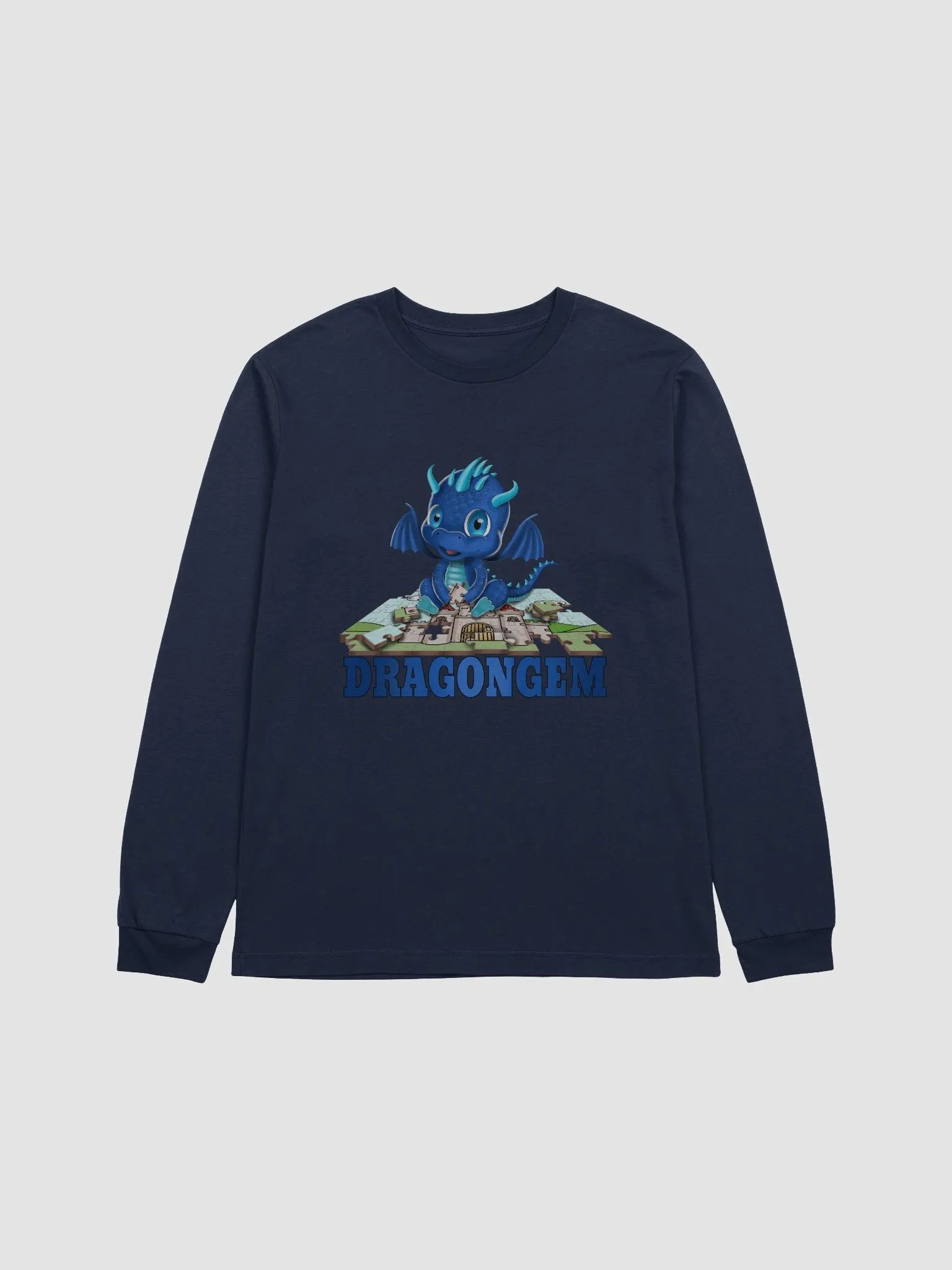 Puzzle Dragon Supersoft Long Sleeve T-Shirt product image (1)