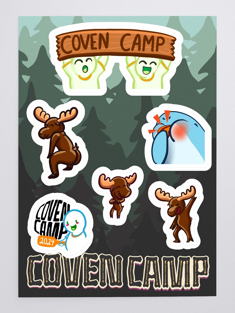 Legacy Coven Camp Sticker Sheet product image (3)