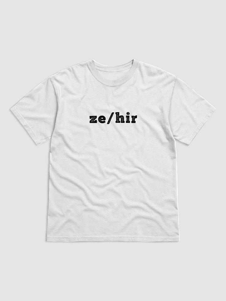 ze/hir - T-Shirt product image (1)