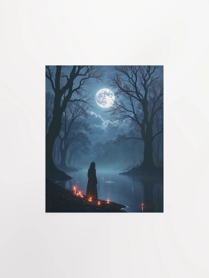 Moonlit Vigil Matte Poster product image (6)