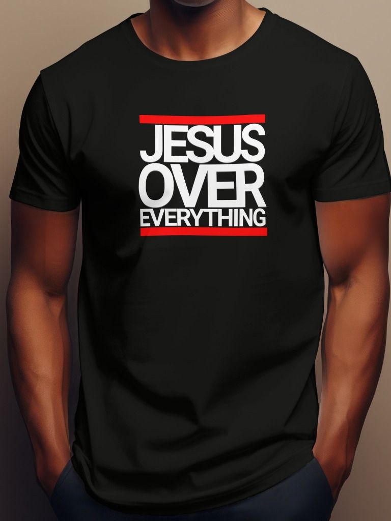 JESUS OVER EVERYTHING T-SHIRT product image (16)