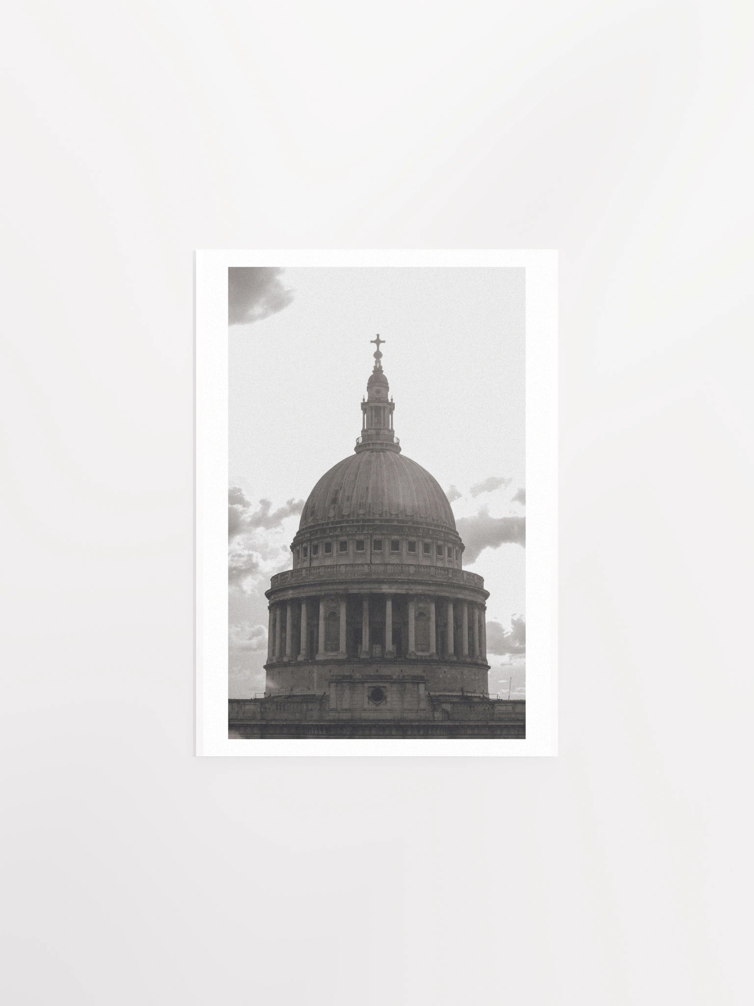 St. Paul's Dome - Black & White / Print product image (7)