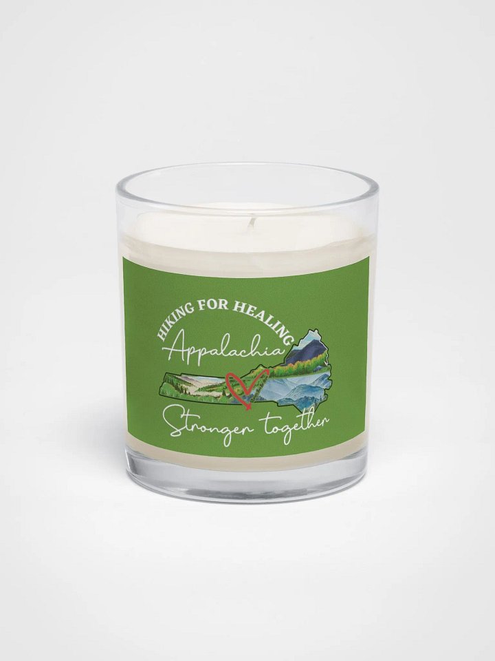 Hiking for Healing in Appalachia - Candle (unscented) product image (1)