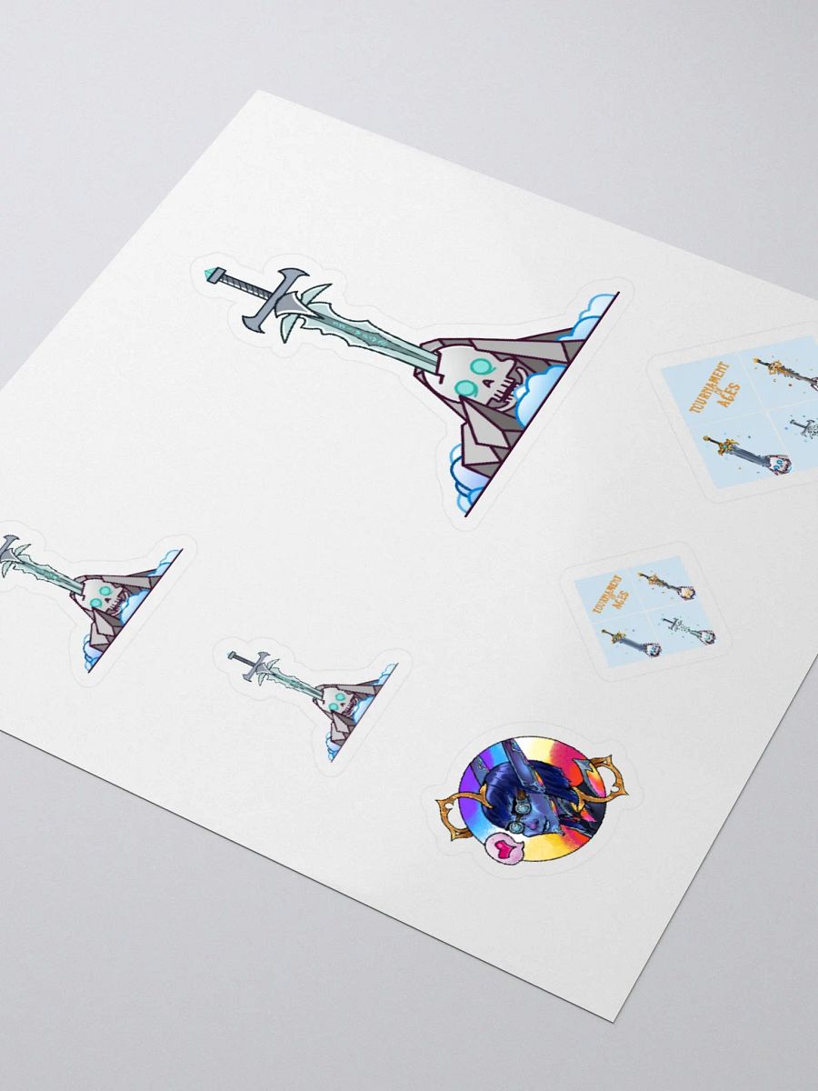 Sword in the Skull - Lich Variation - Sticker Sheet product image (3)