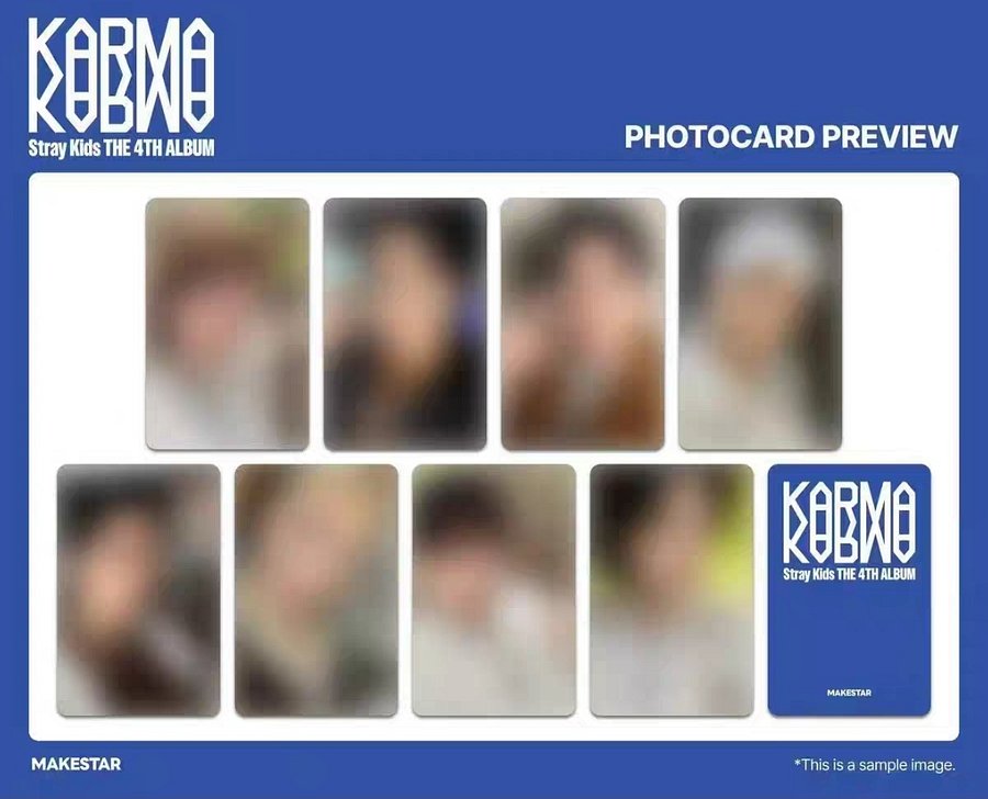 Stray Kids KARMA makestar pobs product image (1)
