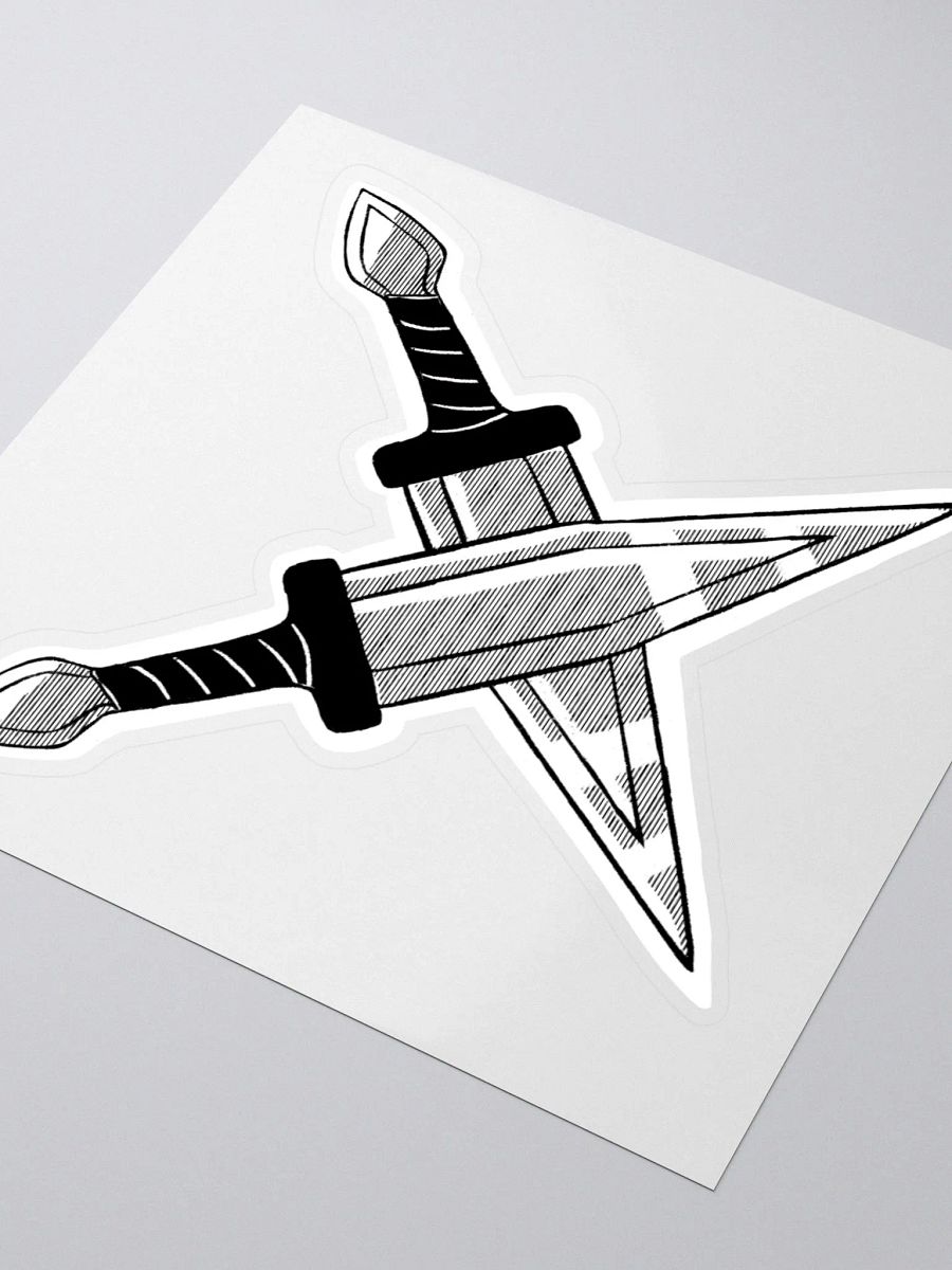 Skai Black & White Symbol Sticker product image (3)