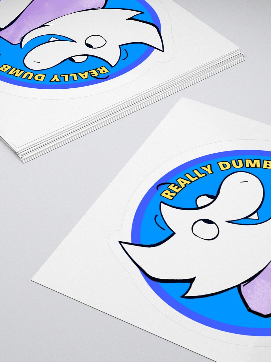 Really Dumb Sticker product image (4)