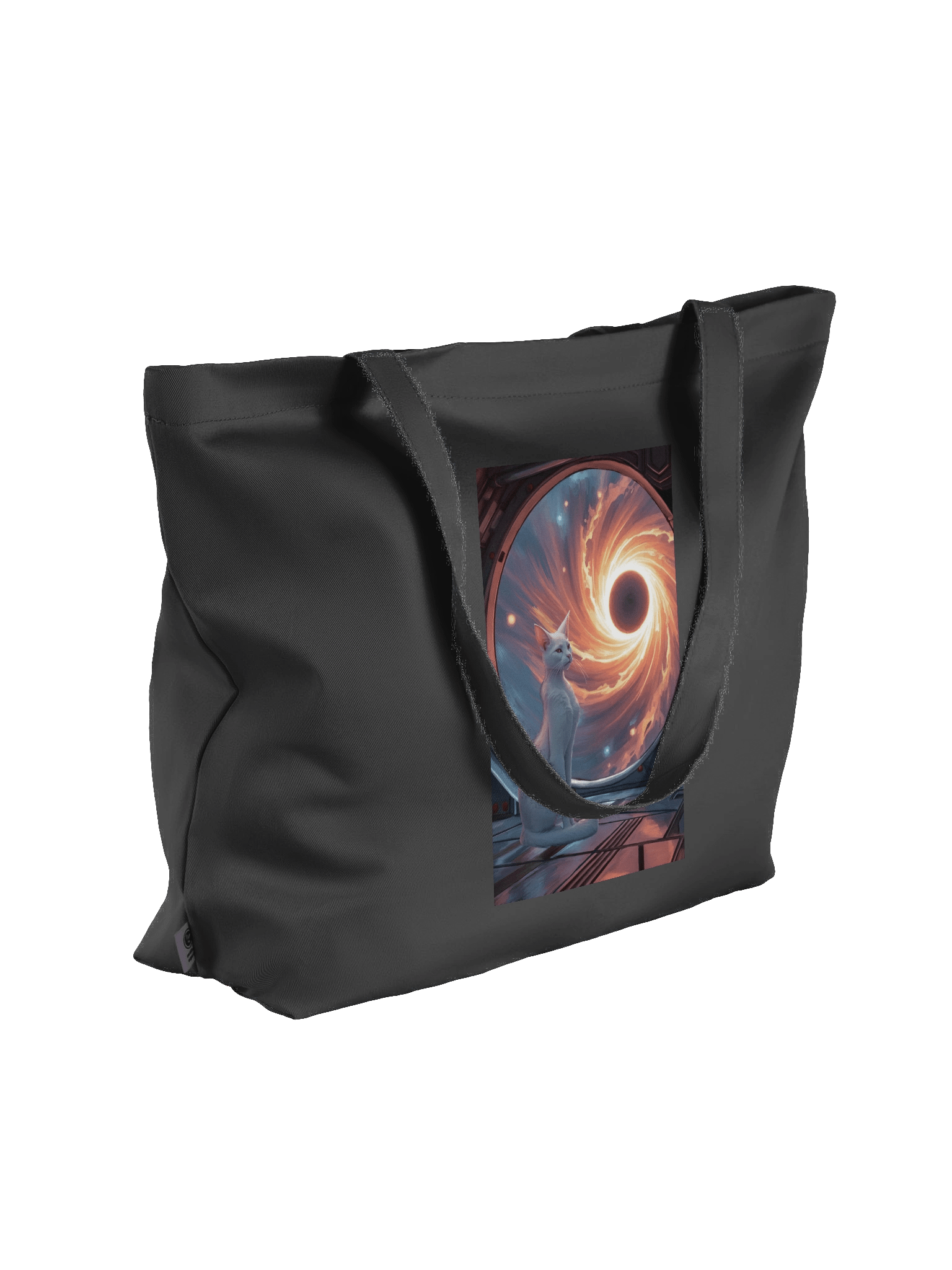 Dark Blackest Light Tote Bag product image (4)