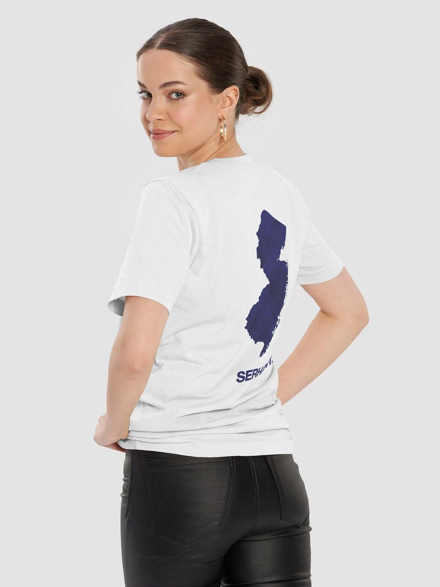 SERHANT. New Jersey White State T-Shirt product image (9)