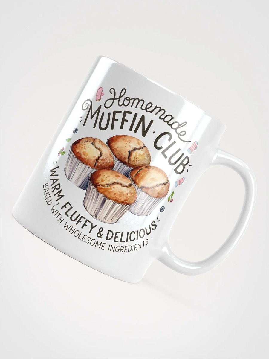 Homemade Muffins Club White Glossy Mug product image (12)