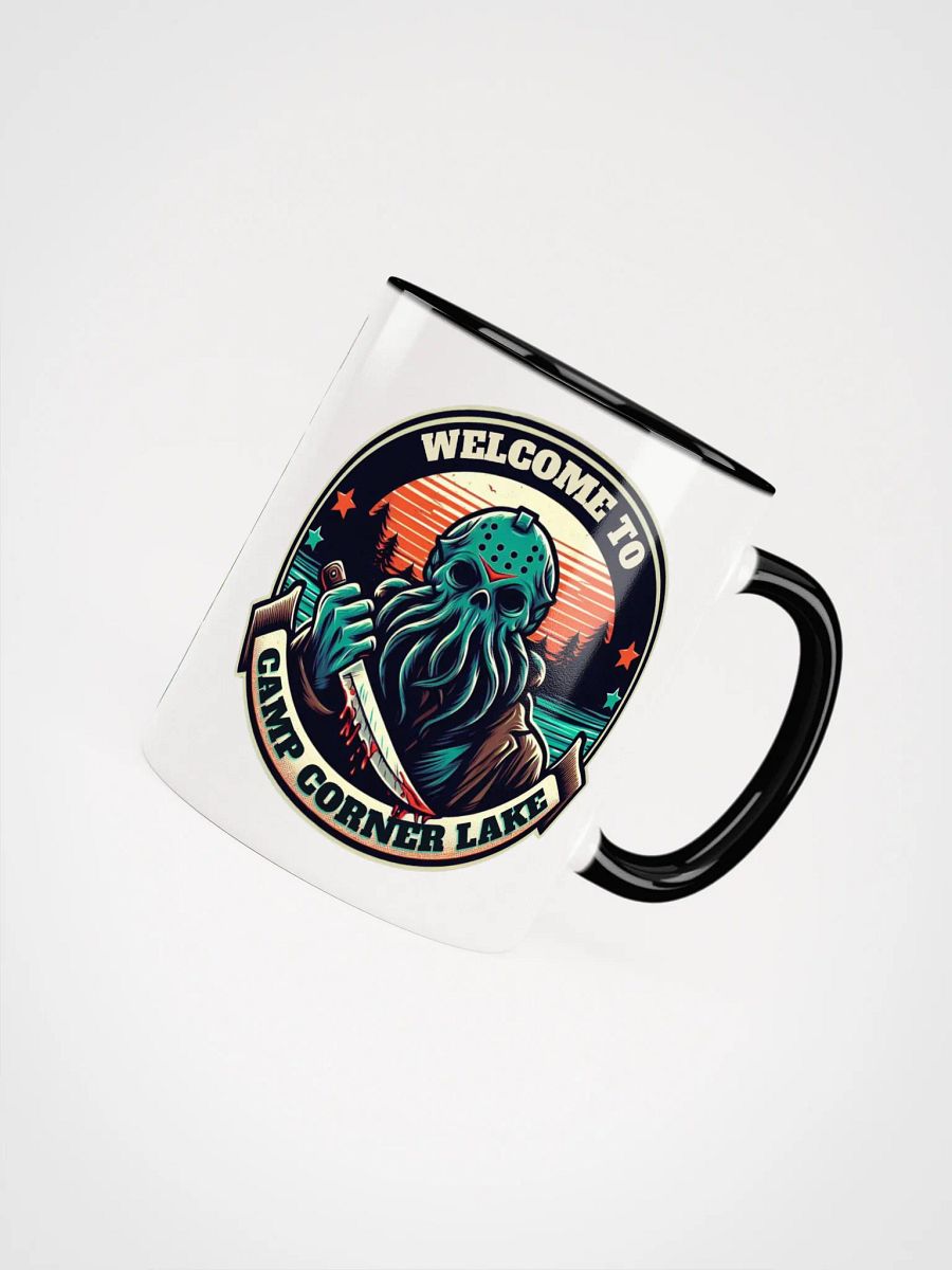 Welcome to Camp Corner Lake Inside-Colored Mug product image (4)