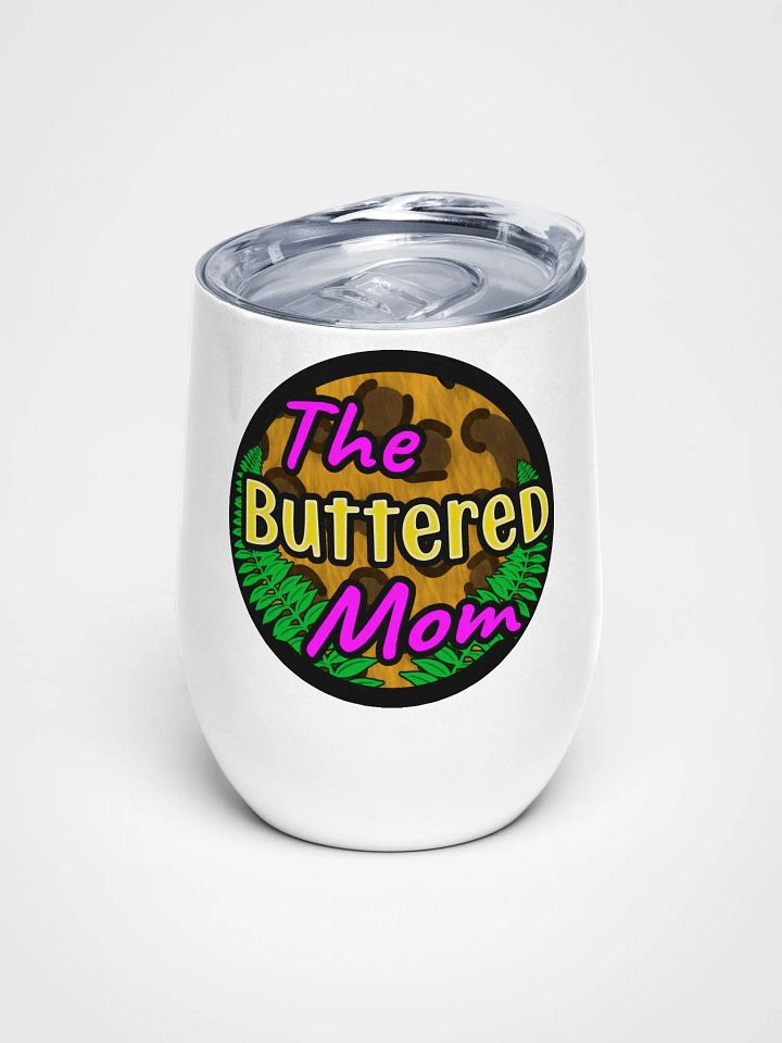 Buttered Mom Wine Tumbler product image (1)