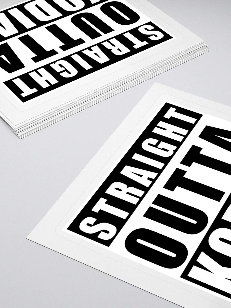 Straight Outta Kodiak Sticker product image (4)