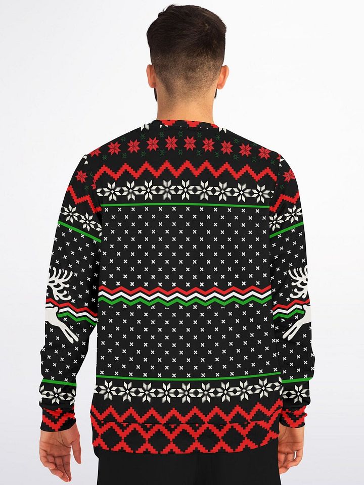“Santa’s Naughty List Lifetime Member” Funny Christmas Sweatshirt | Naughty List Holiday Jumper | Cheeky Party Outfit | Unisex Xmas Gift product image (2)