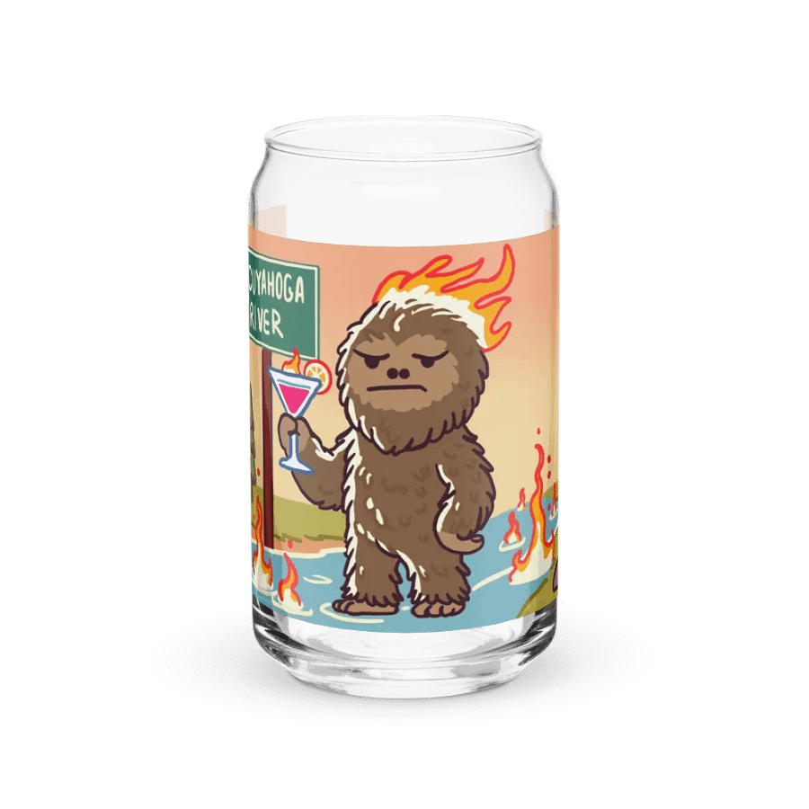 irritated ohio bigfoot glass product image (2)