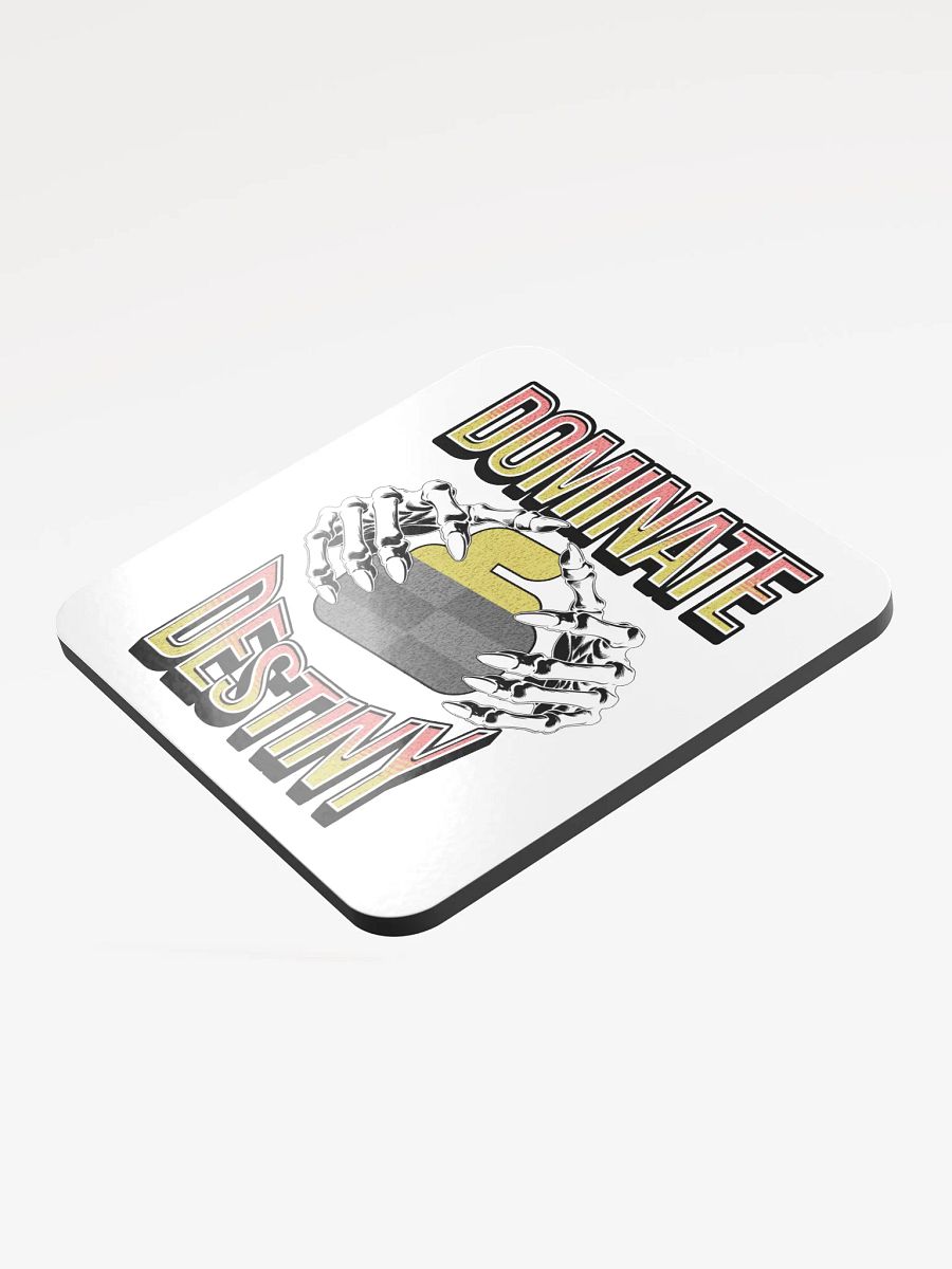 Dominate Destiny Curling Cork Coaster product image (4)