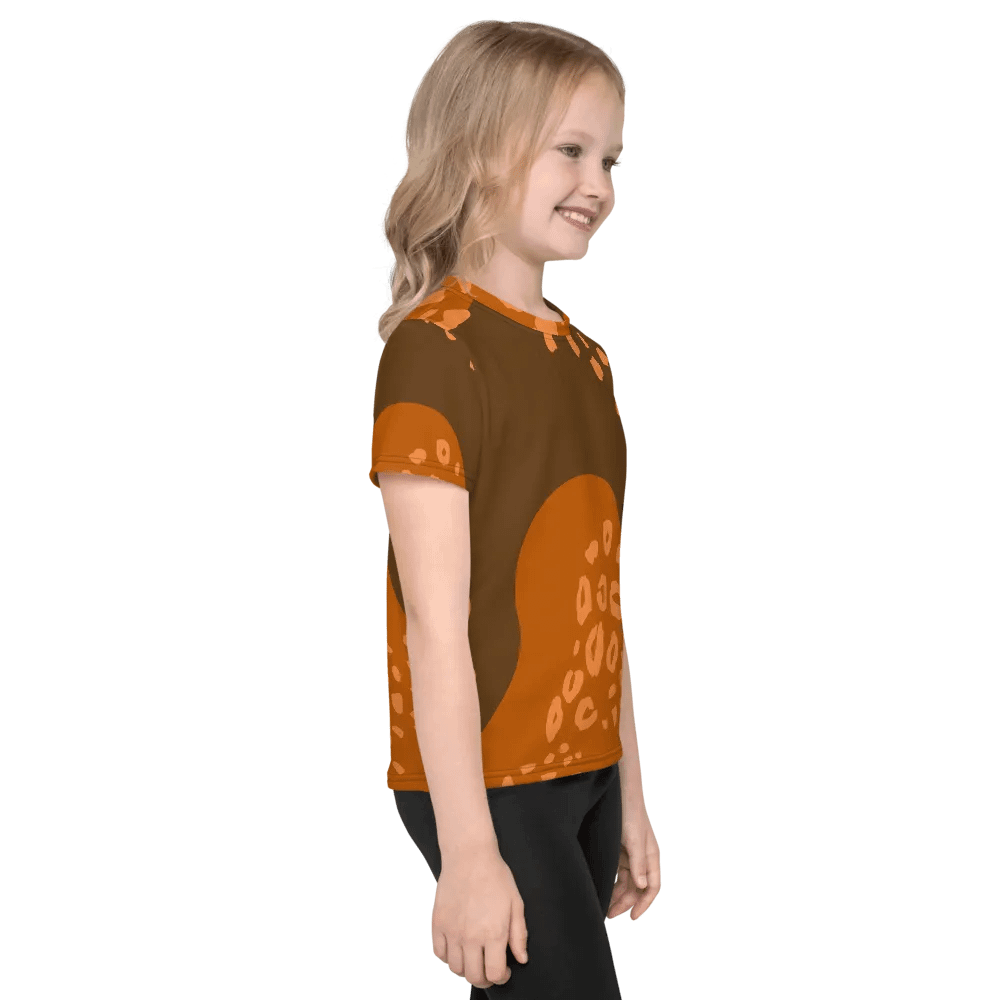 Orange Safari Adventure Kids T-Shirt product image (4)