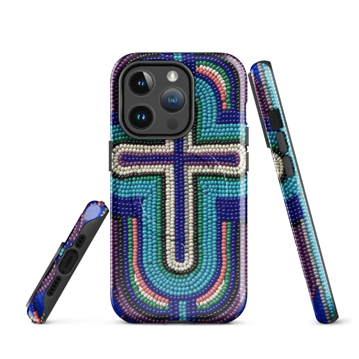 Sacred Cross Beaded iPhone® Case product image (2)